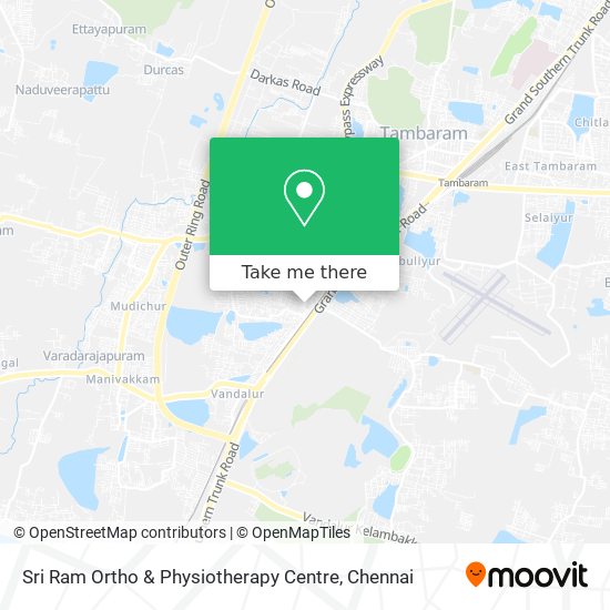Sri Ram Ortho & Physiotherapy Centre map