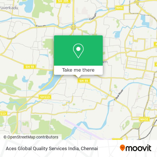 Aces Global Quality Services India map