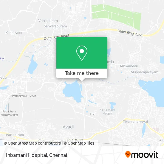 Inbamani Hospital map
