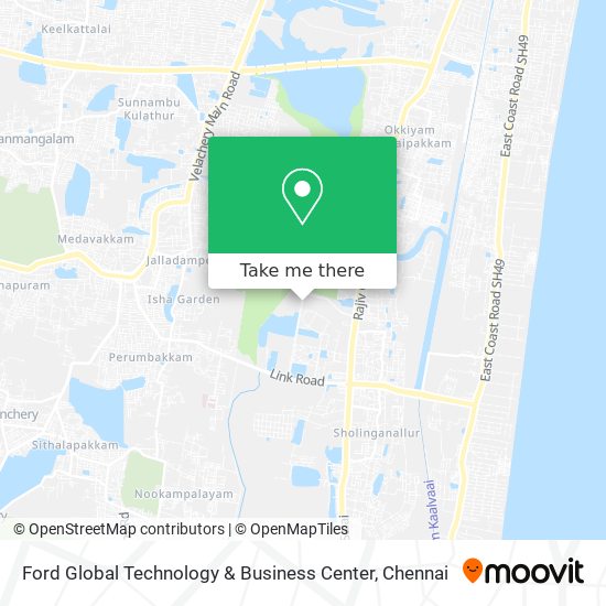Ford Global Technology & Business Center map