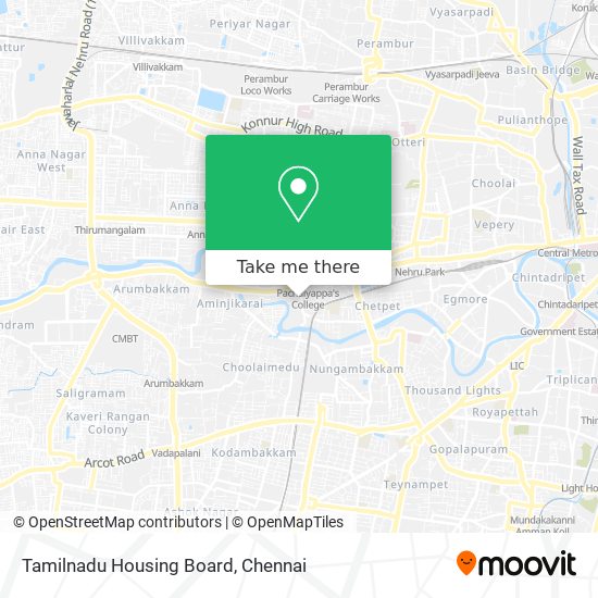 Tamilnadu Housing Board map