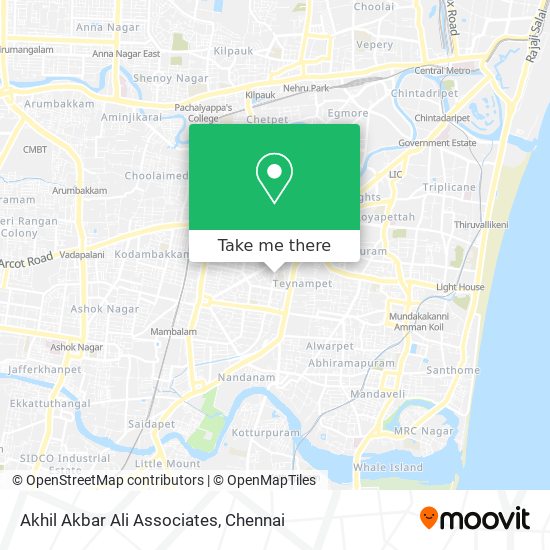 Akhil Akbar Ali Associates map
