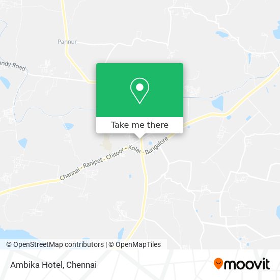 Ambika Hotel map