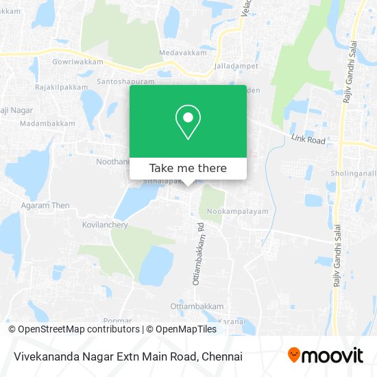 Vivekananda Nagar Extn Main Road map