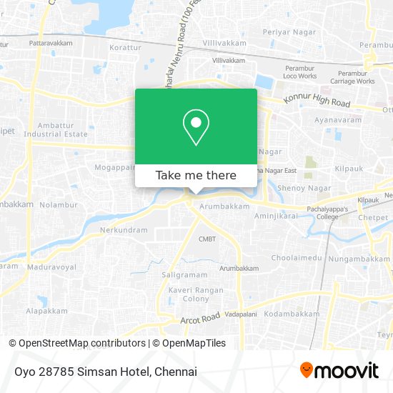 Oyo 28785 Simsan Hotel map