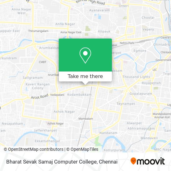 Bharat Sevak Samaj Computer College map