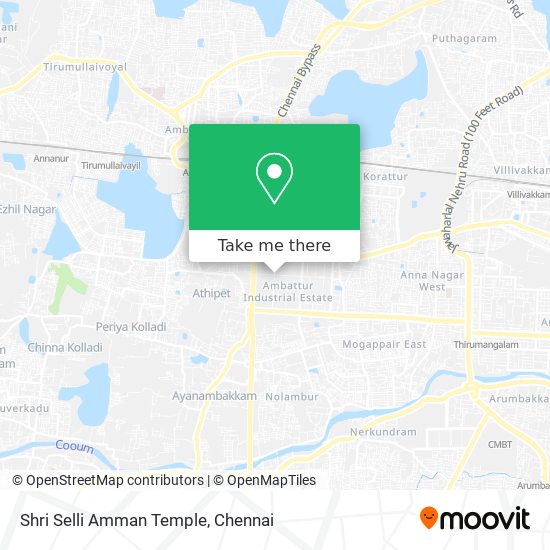 Shri Selli Amman Temple map