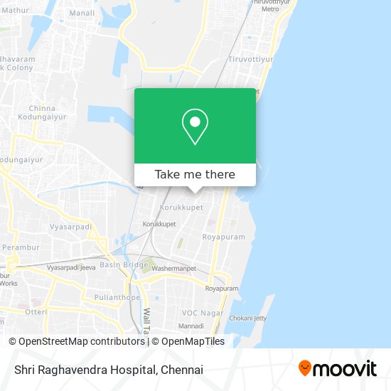 Shri Raghavendra Hospital map