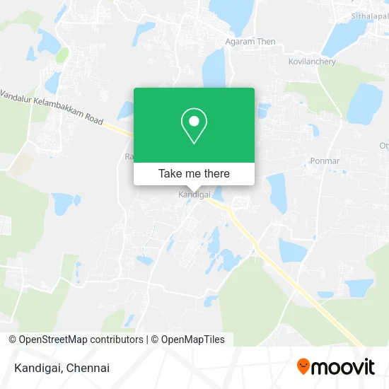 Kandigai map