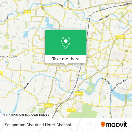 Sangamam Chettinad Hotel map