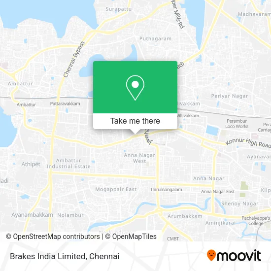 Brakes India Limited map