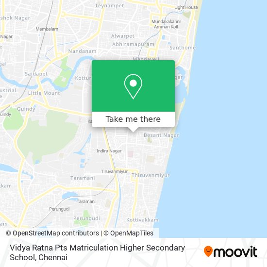 Vidya Ratna Pts Matriculation Higher Secondary School map