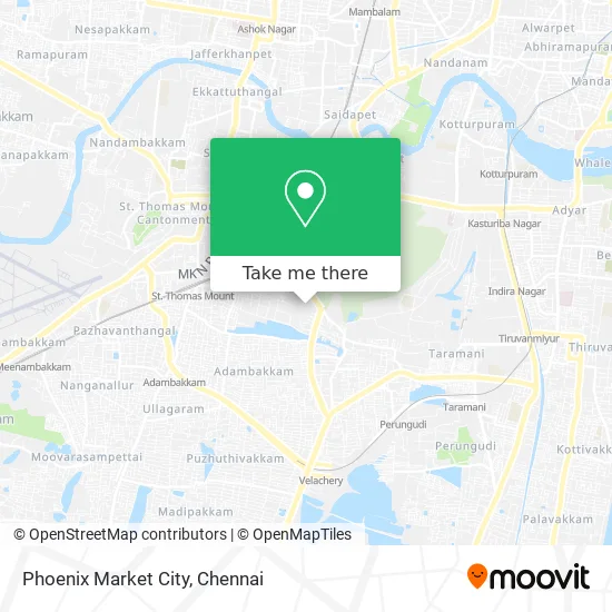 Phoenix Market City Map How To Get To Phoenix Market City In Mambalam Gundy By Bus, Metro Or Train?