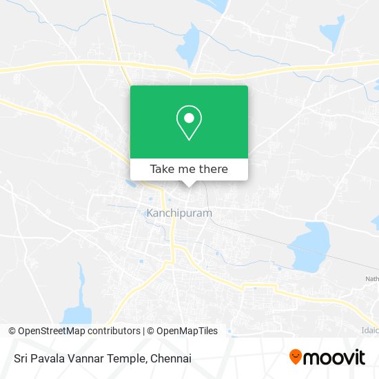 Sri Pavala Vannar Temple map