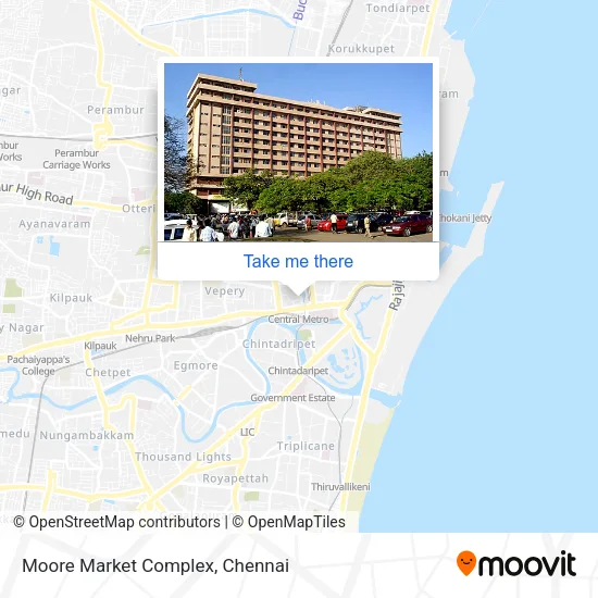 Moore Market Complex map