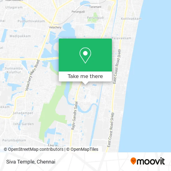 Siva Temple map
