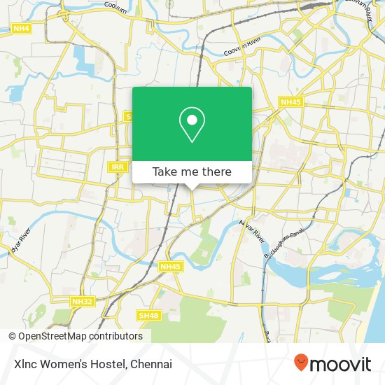 Xlnc Women's Hostel map