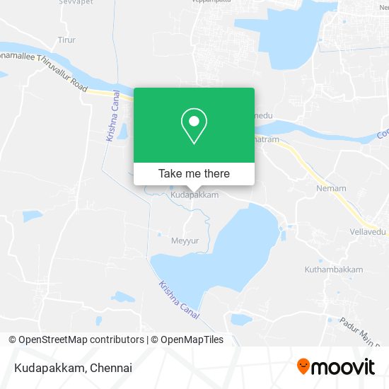 Kudapakkam map