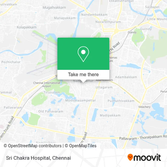 Sri Chakra Hospital map