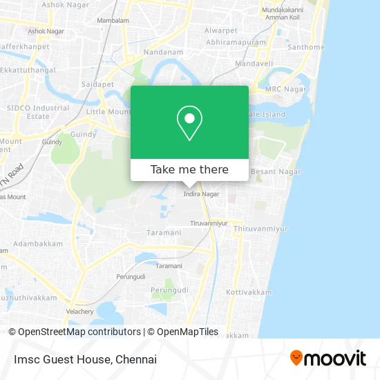 Imsc Guest House map
