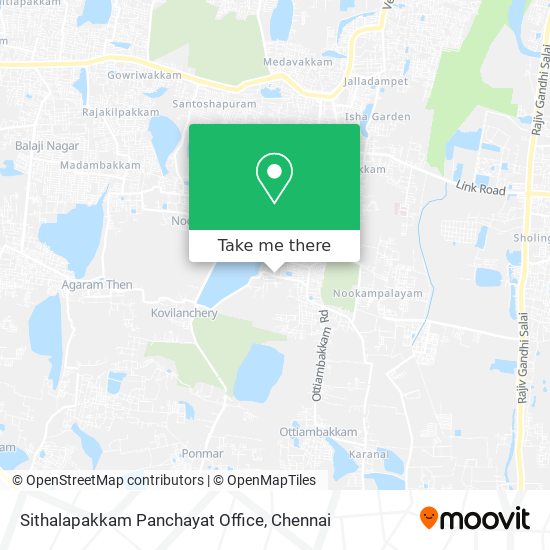 Sithalapakkam Panchayat Office map