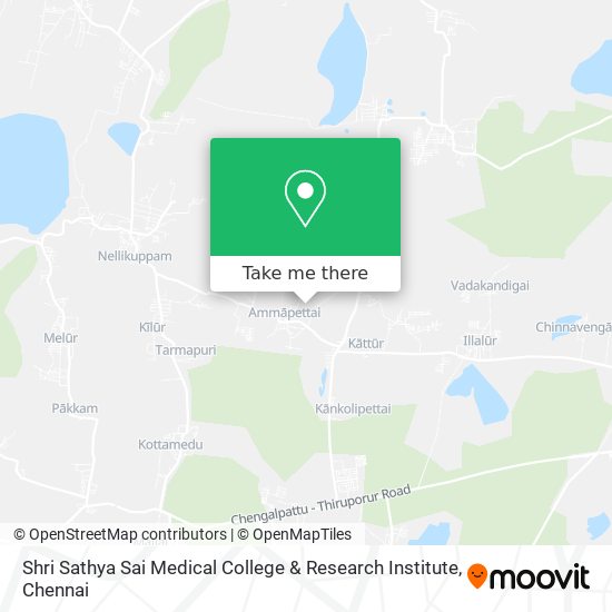 Shri Sathya Sai Medical College & Research Institute map