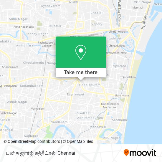 புனித ஜார்ஜ் கத்தீட்ரல் map