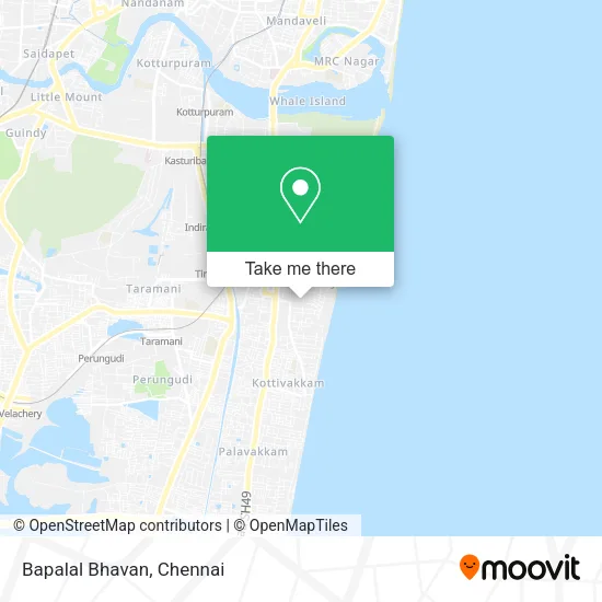 Bapalal Bhavan map