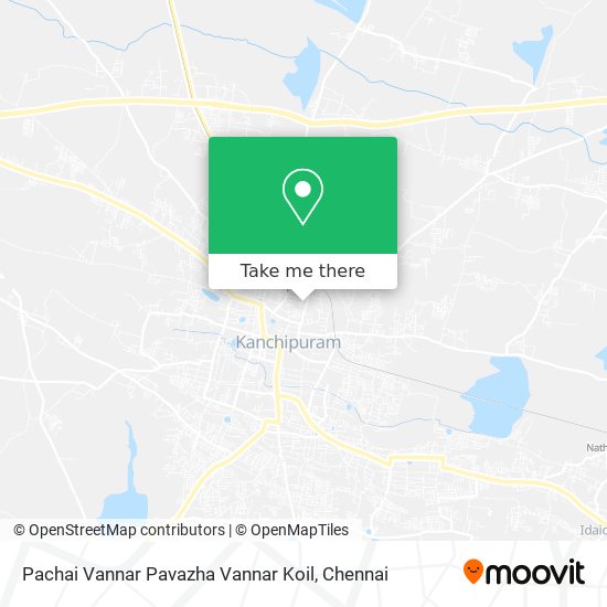 Pachai Vannar Pavazha Vannar Koil map