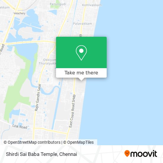 Shirdi Sai Baba Temple map