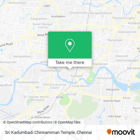 Sri Kadumbadi Chinnamman Temple map