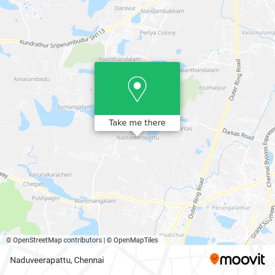 Naduveerapattu map