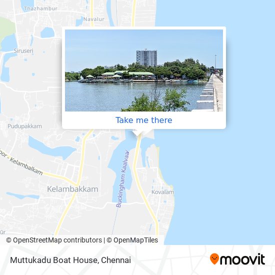 Muttukadu Boat House map