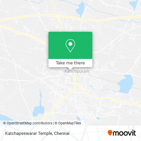 Katchapeswarar Temple map