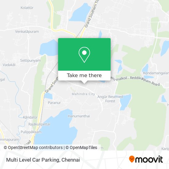 Multi Level Car Parking map