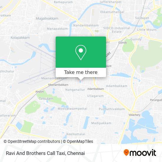 Ravi And Brothers Call Taxi map
