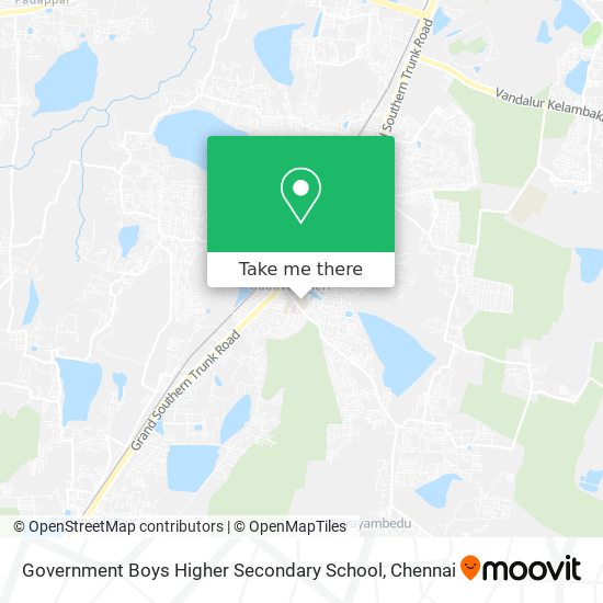 Government Boys Higher Secondary School map