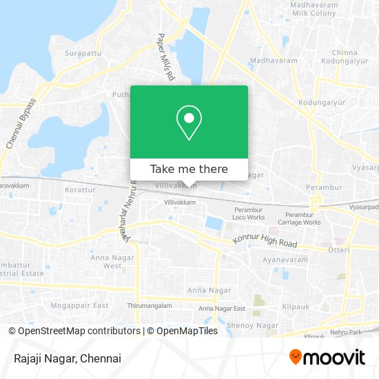 Rajaji Nagar map