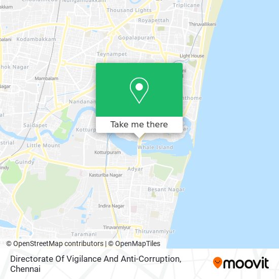 Directorate Of Vigilance And Anti-Corruption map
