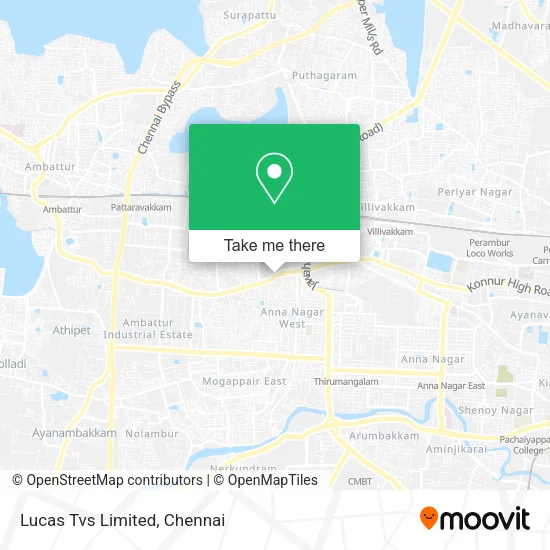 Lucas Tvs Limited map