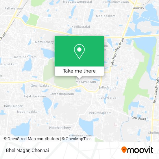 Bhel Nagar map