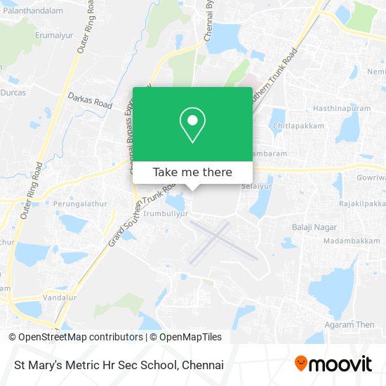 St Mary's Metric Hr Sec School map