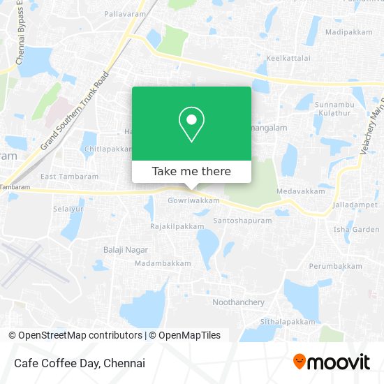 Cafe Coffee Day map