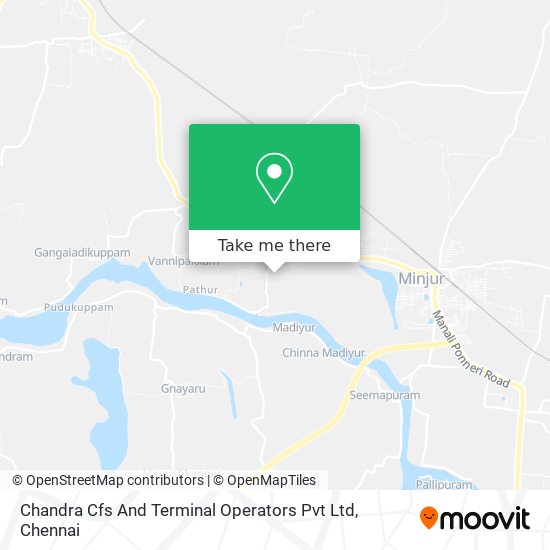 Chandra Cfs And Terminal Operators Pvt Ltd map