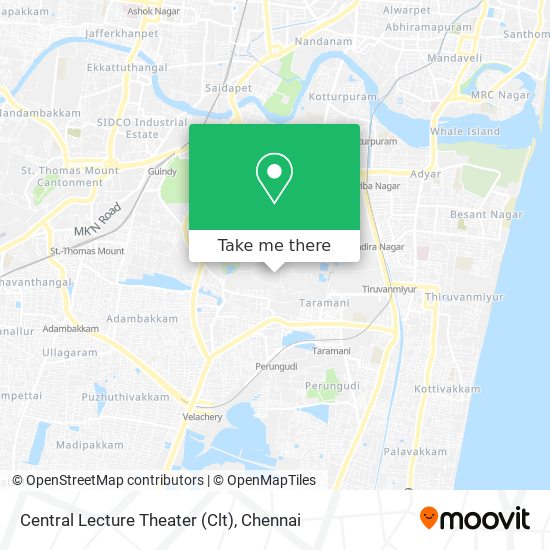 Central Lecture Theater (Clt) map
