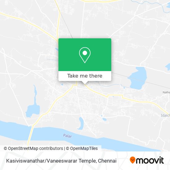 Kasiviswanathar / Vaneeswarar Temple map