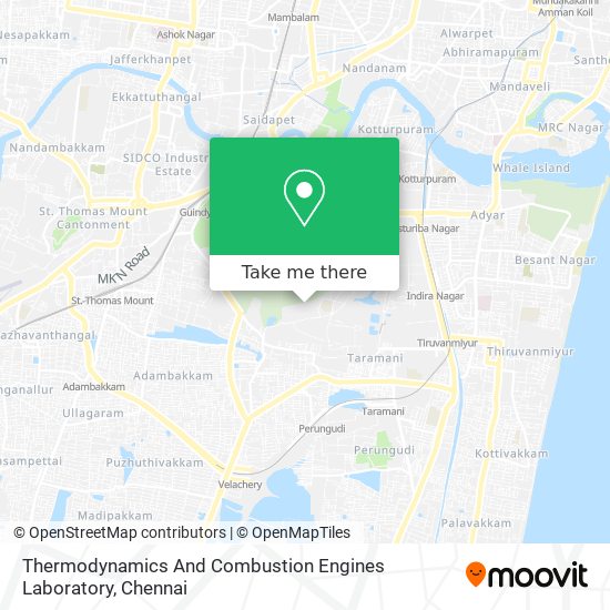 Thermodynamics And Combustion Engines Laboratory map