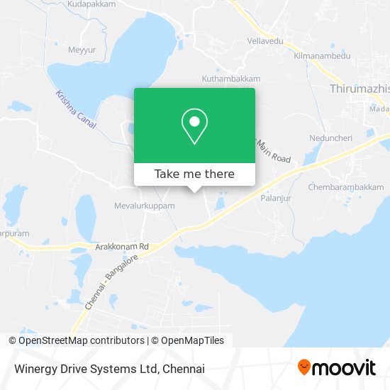 Winergy Drive Systems Ltd map