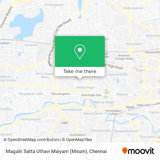 Magalir Satta Uthavi Maiyam (Msum) map