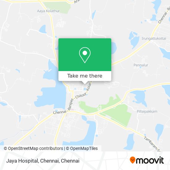 Jaya Hospital, Chennai map